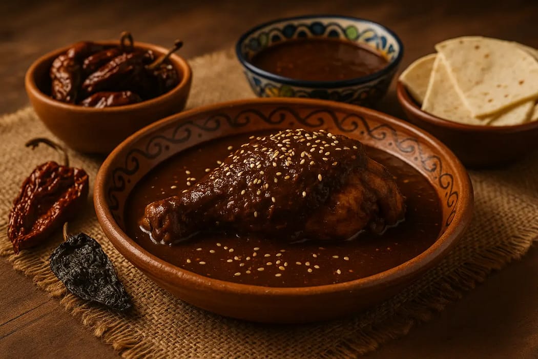Mole sauce mexicaine