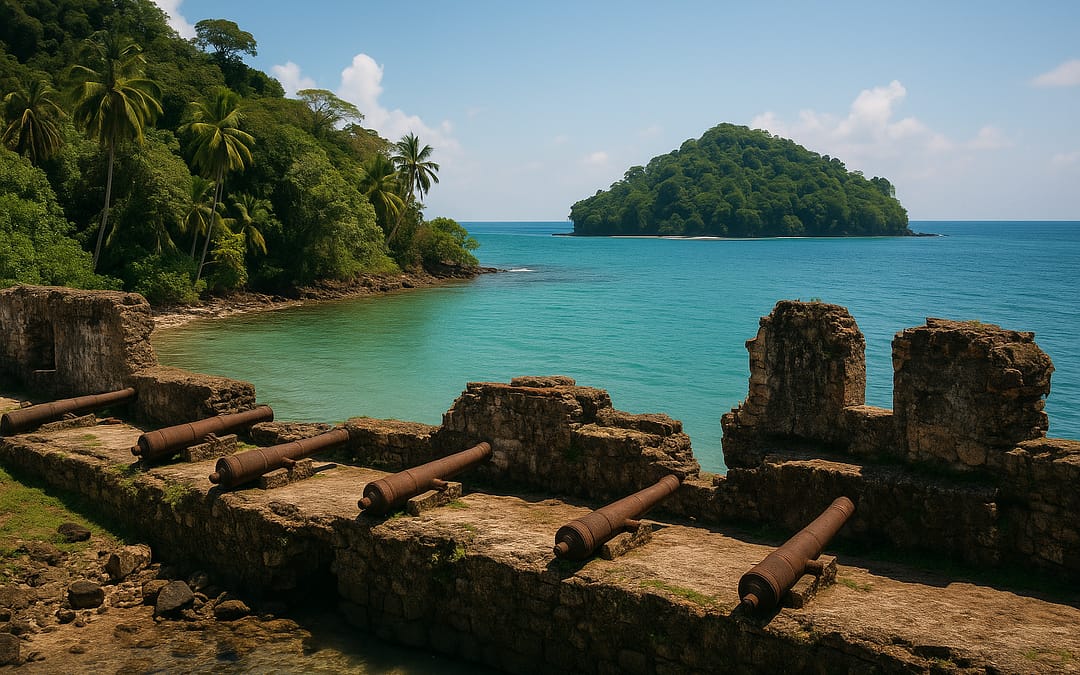 Isla San Telmo : entre récifs, jungle et vestiges oubliés dans le golfe de Darién